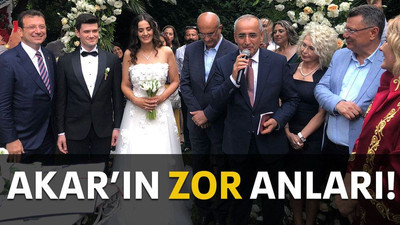 Akar’ın zor anları!